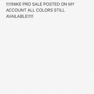 NIKE PRO’S